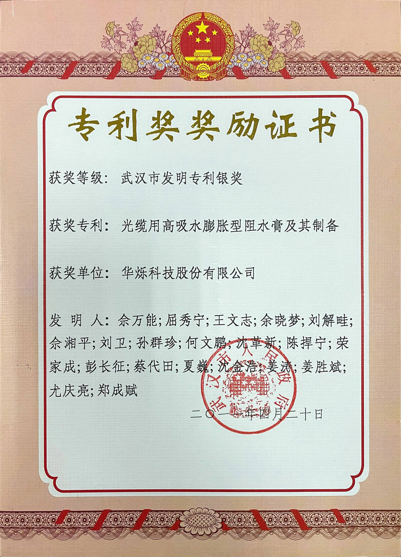 2011 专利奖银奖